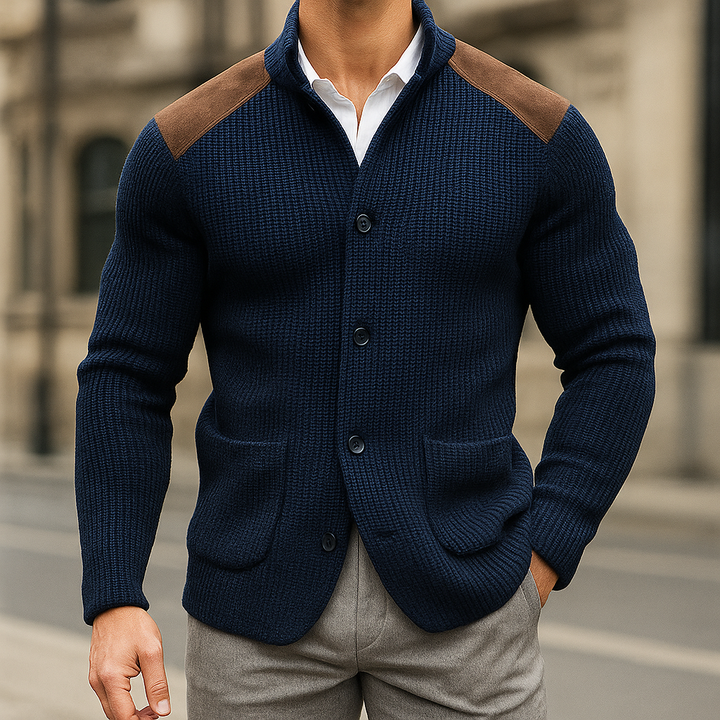 EDIZIONE CLASSICA | BLAZER IN MAGLIA TESTURIZZATA