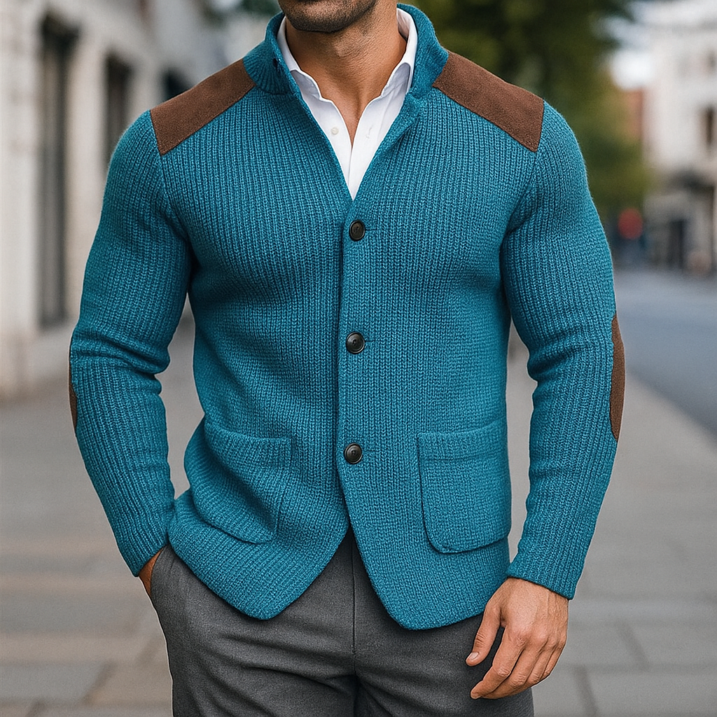 EDIZIONE CLASSICA | BLAZER IN MAGLIA TESTURIZZATA