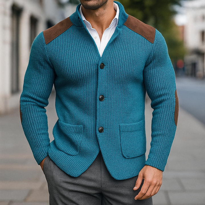 EDIZIONE CLASSICA | BLAZER IN MAGLIA TESTURIZZATA
