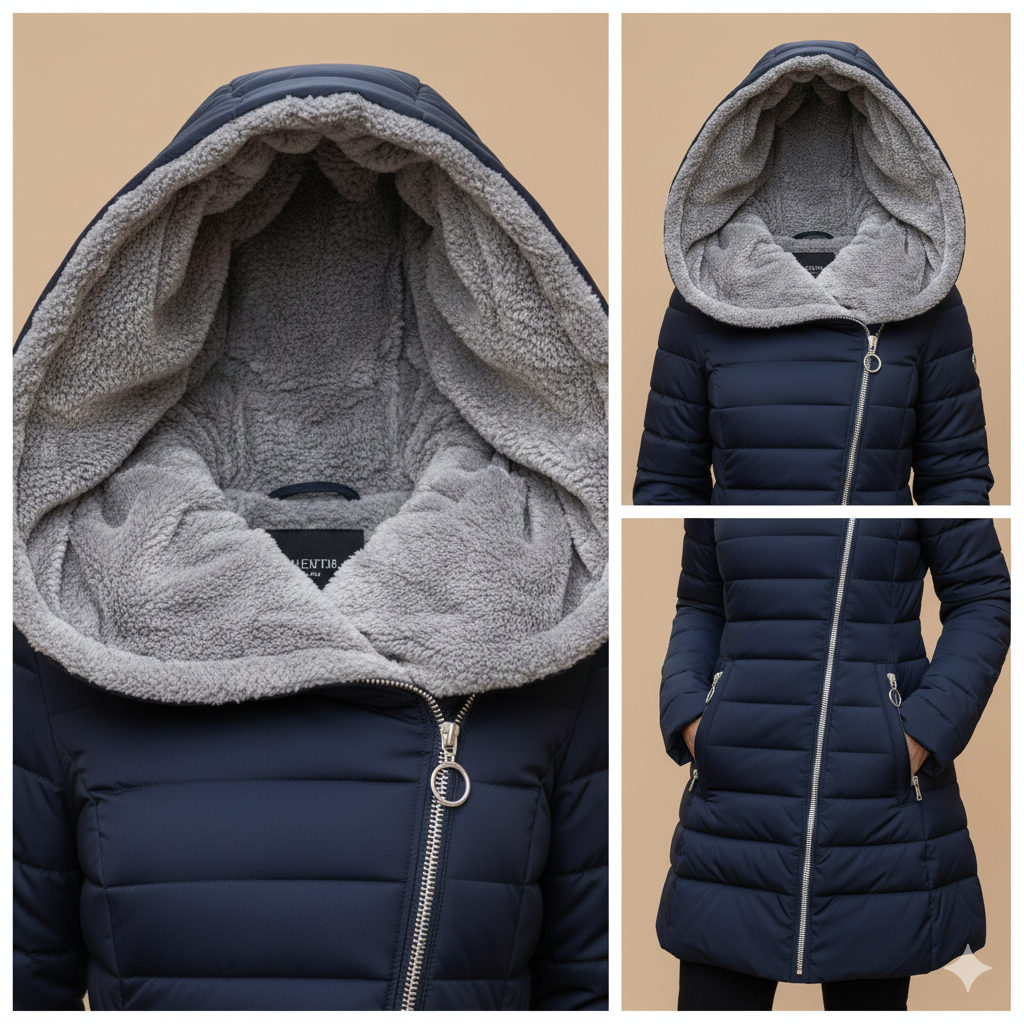 Vanessa I Cappotto Invernale Lusso Caldo