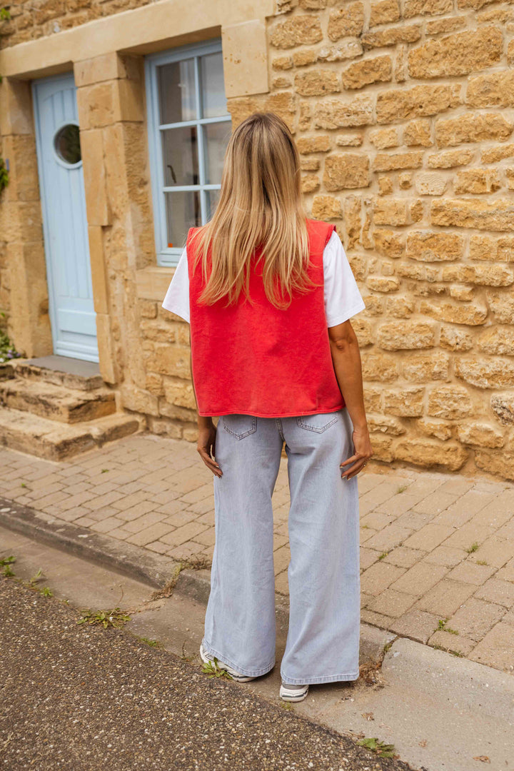 CARLA|GILET ESTIVO VINTAGE