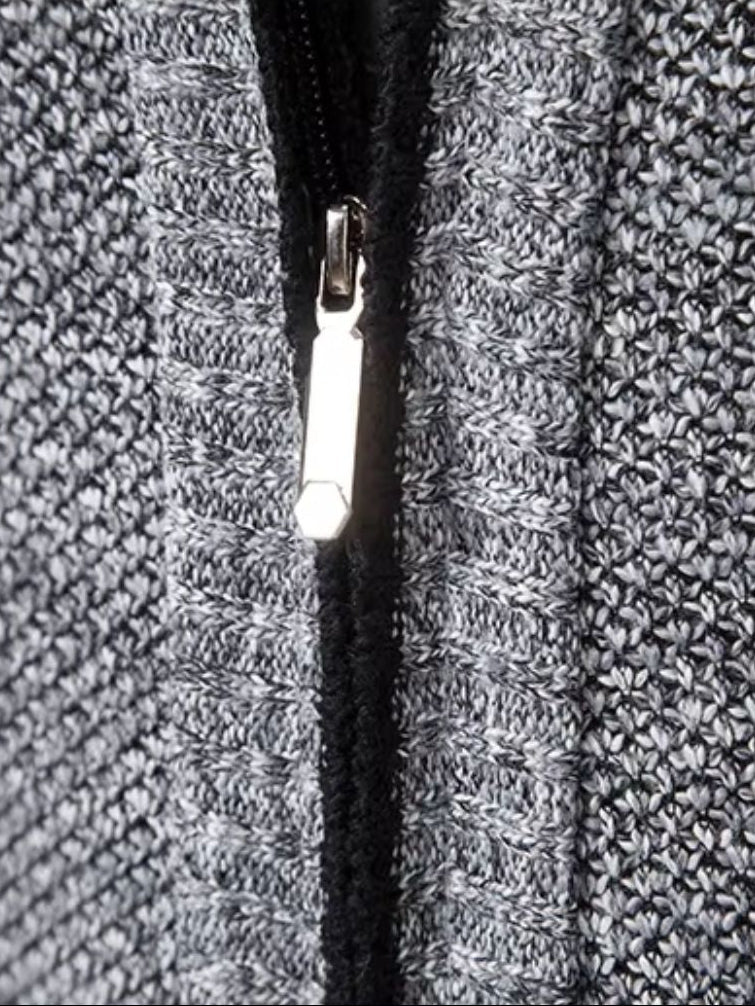 Gilet Elegante con Zip Intera