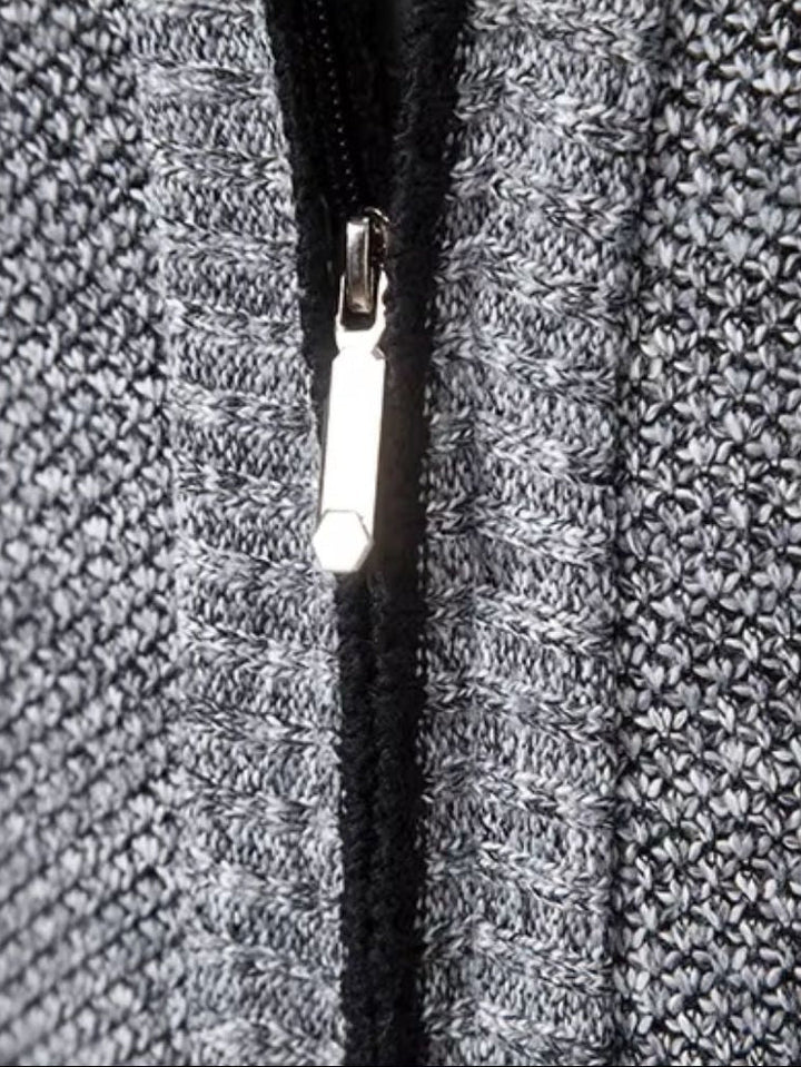 Gilet Elegante con Zip Intera