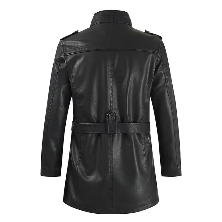ANDRE™|GIACCA LUNGA ELEGANTE BIKER